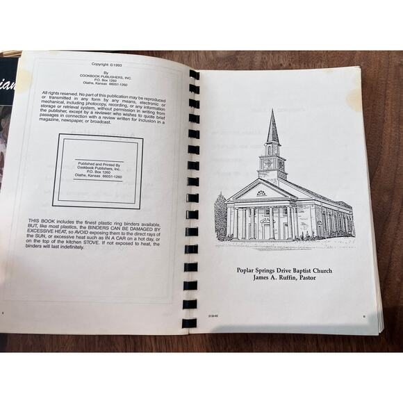 Cookbook Lot Vintage South, Christmas, Louisiana, Mississippi, 90s, 1960s, Cajun - Picture 6 of 8